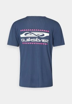 Quiksilver OUTDOOR - T-shirt Imprimé - Midnight Navy -Quiksilver Soldes 68da23744cf94f77ac53c8b296585266