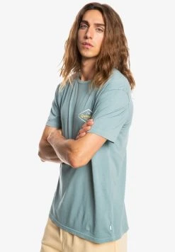 Quiksilver STIR IT UP MANCHES COURTES POUR EQYZ - T-shirt Imprimé - Sea Pine -Quiksilver Soldes 6946c37fd1294793b5c333009ffa7ab6