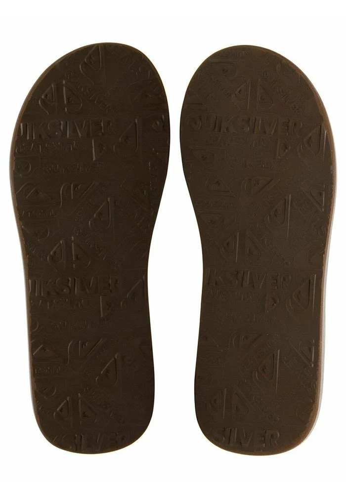 Quiksilver CARVER - Tongs - Grey/white/grey 5 Quiksilver CARVER - Tongs - Grey/white/grey – Image 3