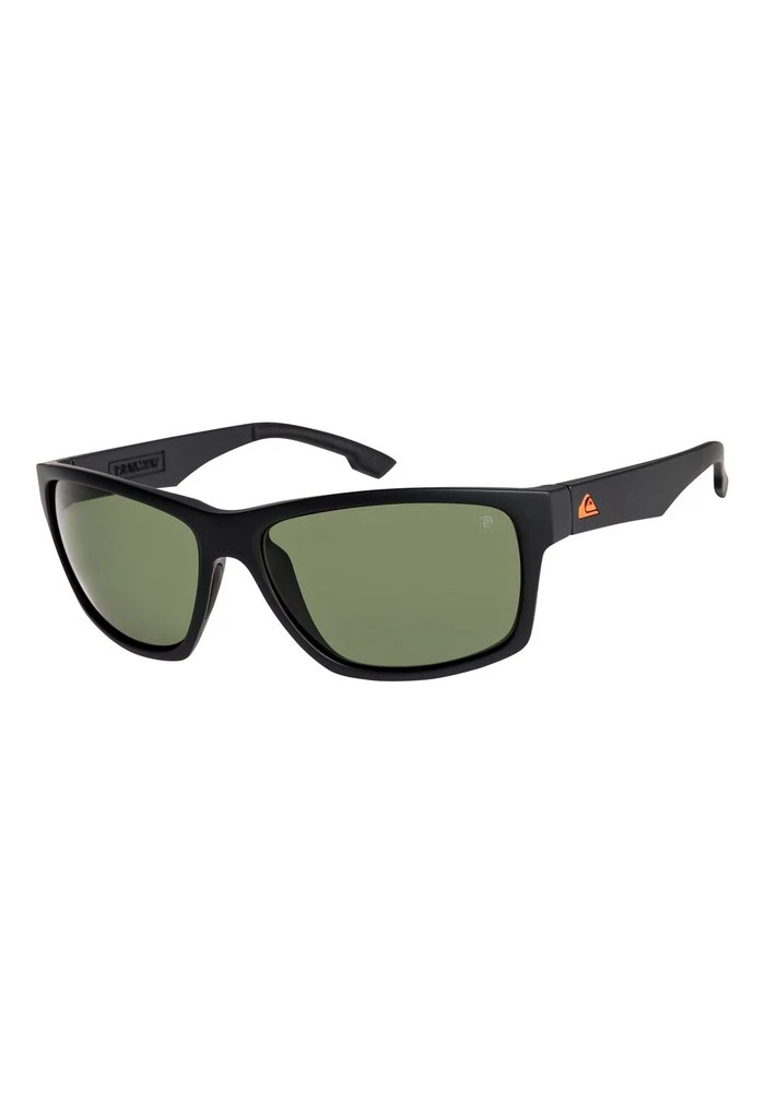 Quiksilver TRAILWAY - Lunettes De Soleil - Matte Black/green Polarized 3 Quiksilver TRAILWAY - Lunettes De Soleil - Matte Black/green Polarized