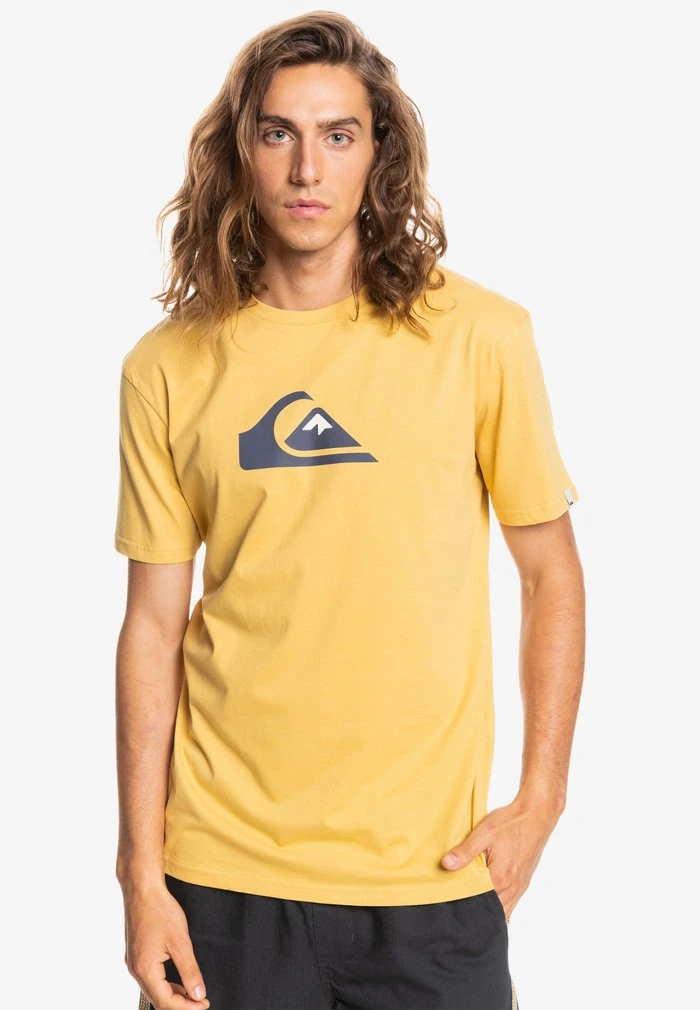 COMP LOGO SS - T-shirt imprimé - rattan Quiksilver COMP LOGO SS - T-shirt Imprimé - Rattan -Quiksilver Soldes 6ce34af0279749e787a8f14645a7901a