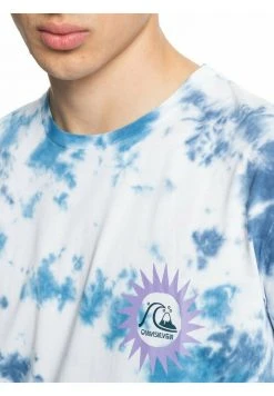 Quiksilver T-shirt Imprimé - Blue -Quiksilver Soldes 6cf3d0560aac4846ab8c6bd303d624b8