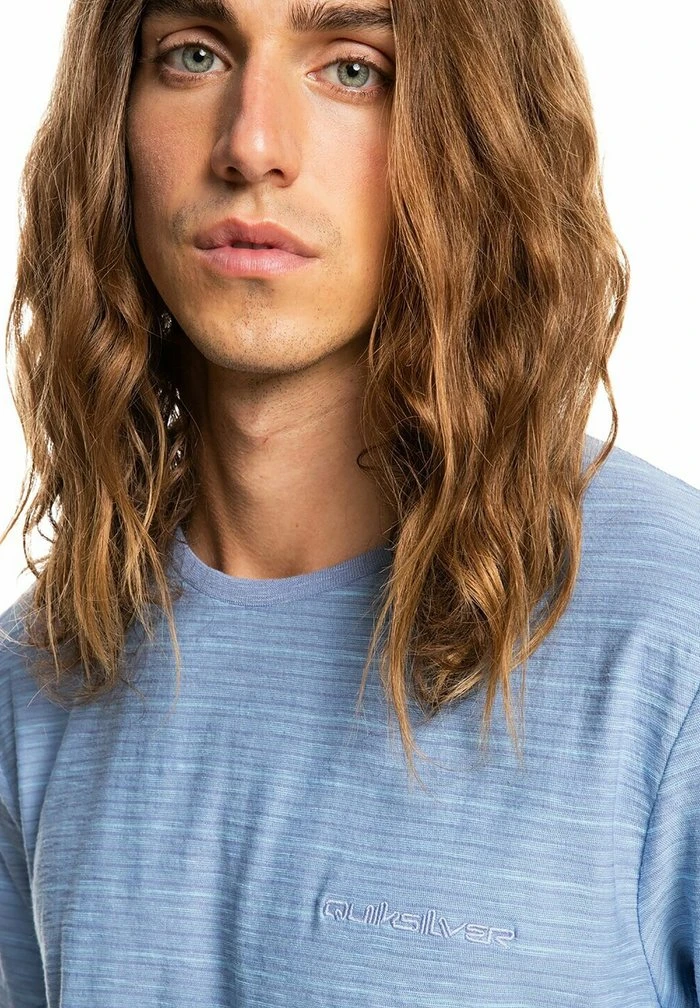 KENTIN MANCHES COURTES POUR EQYKT - T-shirt imprimé - light blue Quiksilver KENTIN MANCHES COURTES POUR EQYKT - T-shirt Imprimé - Light Blue -Quiksilver Soldes 6d629f629dc2432ab7de790b63fa70cb