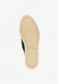Quiksilver Espadrilles - Solid Black -Quiksilver Soldes 6e6edb82f3904cb88bbd1099bb2af460