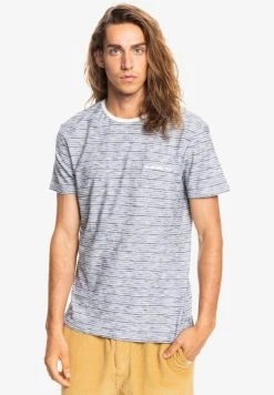 Quiksilver KENTIN MANCHES COURTES POUR EQYKT - T-shirt Imprimé - Navy Kentin