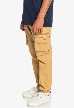 Quiksilver TO SURF FOR YOUTH - Pantalons Outdoor - Prairie Sand -Quiksilver Soldes 6ffa0bed9e6243d0a2d105d9e1718778