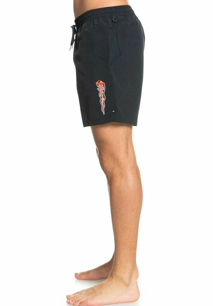 Short de bain - black Quiksilver Short De Bain - Black -Quiksilver Soldes 70331edb4f2b45d7813a86b9129b3990