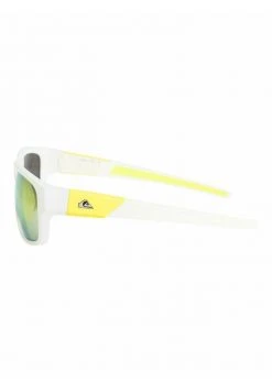Quiksilver Lunettes De Soleil - Matt Foggy White Ml Yellow -Quiksilver Soldes 7058a59611764245819c0d916b86ecf9