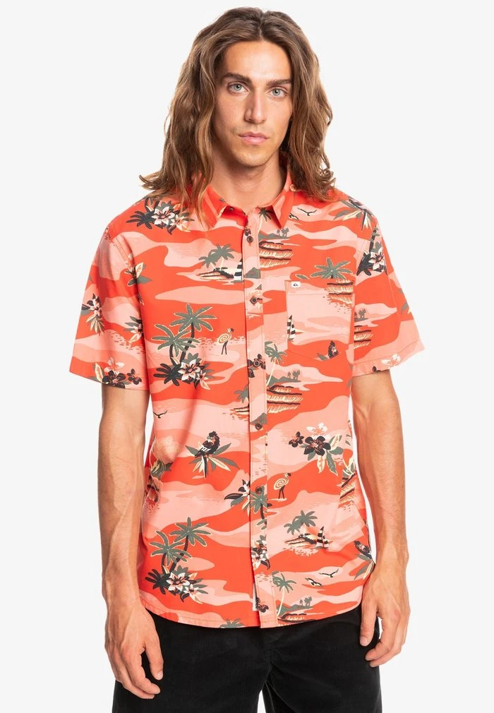 Quiksilver Chemise - Orange 3 Quiksilver Chemise - Orange