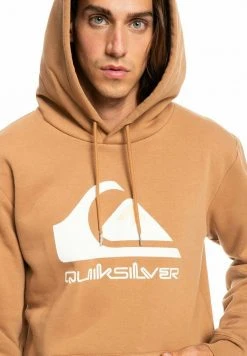 Quiksilver BIG LOGO HOODIE - Sweat à Capuche - Chipmunk -Quiksilver Soldes 70b3cc1eecc247d2beb7ef6f5e6a79b4