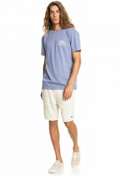 Quiksilver SLOW MOVER - T-shirt Imprimé - Purple Impression -Quiksilver Soldes 70e5803b959e44d4b939bb333b203029