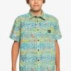 Quiksilver Chemise - Blue -Quiksilver Soldes 71361d27ee2a40f6b950eb38f33b16b3