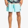 Quiksilver OCEANMADE DIVISION - Short De Bain - Light Blue -Quiksilver Soldes 71c0913850f4453e8b71312104e6d0bf