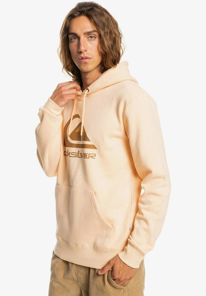 Quiksilver BIG LOGO HOODIE - Sweat à Capuche - Almond Cream 6 Quiksilver BIG LOGO HOODIE - Sweat à Capuche - Almond Cream â Image 4