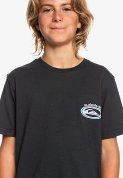 Quiksilver T-shirt Imprimé - Black -Quiksilver Soldes 725178d19a364586b8c4291dac4a6f75