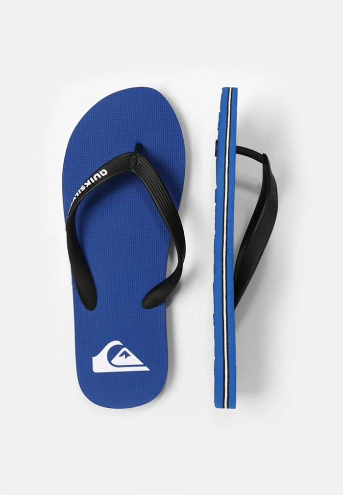 MOLOKAI - Tongs - black/blue Quiksilver MOLOKAI - Tongs - Black/blue -Quiksilver Soldes 725c6f8518e040fe8fee7be7829a6599