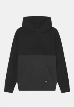 Quiksilver EMBOSS HOOD YOUTH - Sweat à Capuche - Black