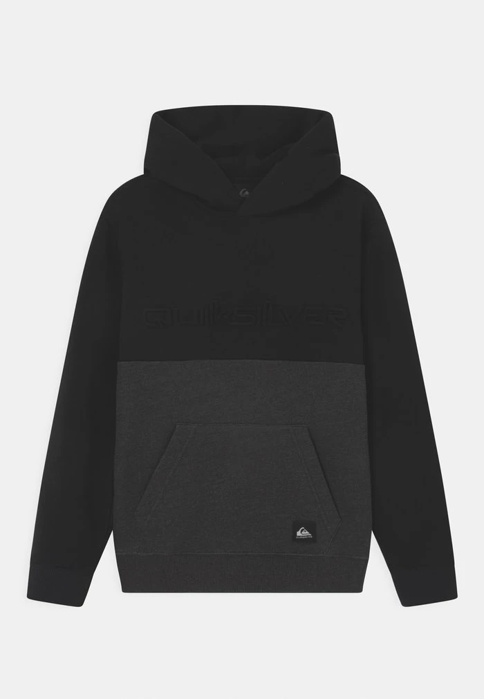 EMBOSS HOOD YOUTH - Sweat à capuche - black Quiksilver EMBOSS HOOD YOUTH - Sweat à Capuche - Black -Quiksilver Soldes 72ce9a28c040471bb97b3373890d0c52