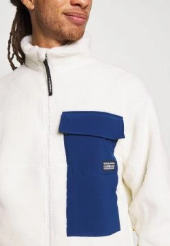 Quiksilver SHALLOW WATER - Veste Polaire - Snow White -Quiksilver Soldes 730371083ea0406b8c30fc2a6fef5d06