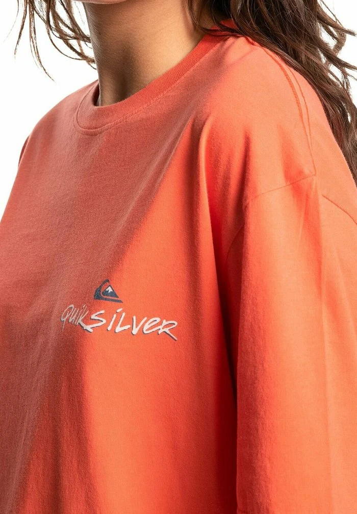 T-shirt imprimé - orange Quiksilver T-shirt Imprimé - Orange -Quiksilver Soldes 73b4447c64cb4995b0941cd9a85a7b2c