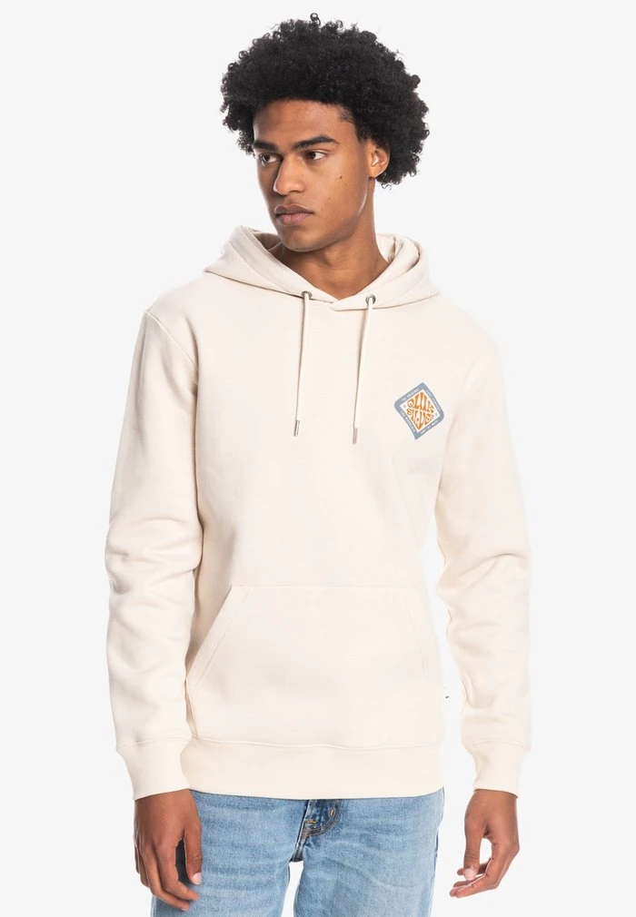 Sweat à capuche - oatmeal Quiksilver Sweat à Capuche - Oatmeal -Quiksilver Soldes 73c12f0ef6b6436288b578268a2273f7