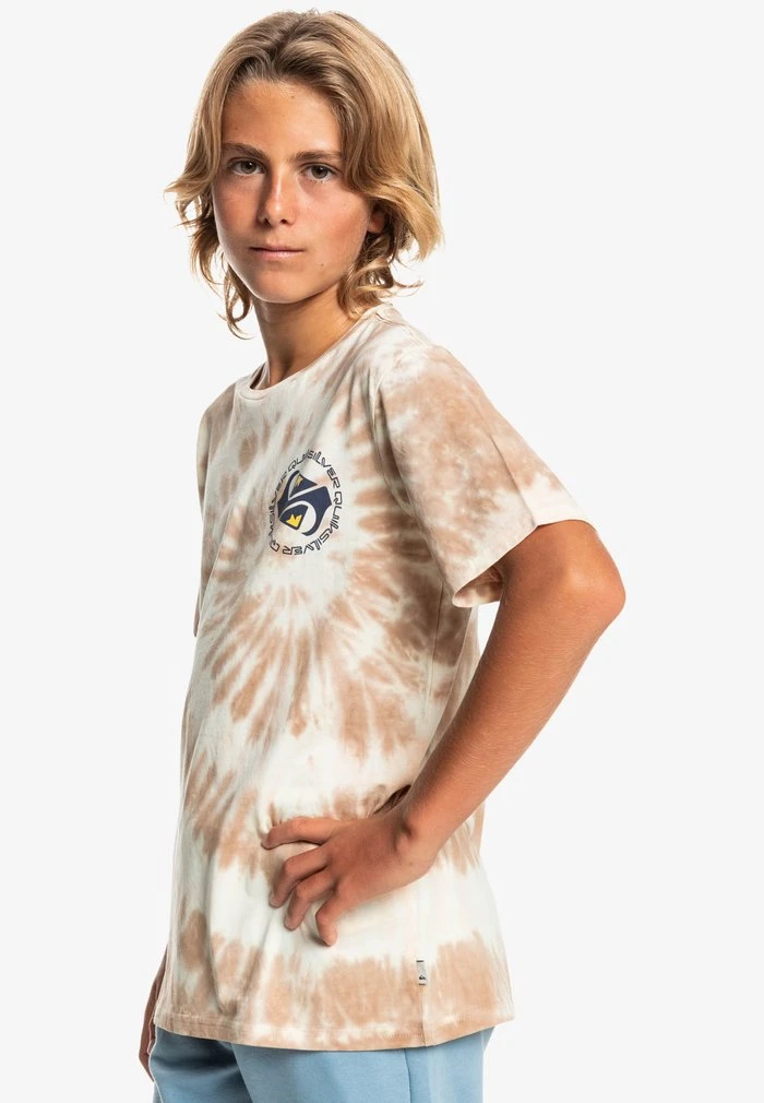 Quiksilver IN CIRCLES SS YTH - T-shirt Imprimé - Almond Cream 6 Quiksilver IN CIRCLES SS YTH - T-shirt Imprimé - Almond Cream – Image 4