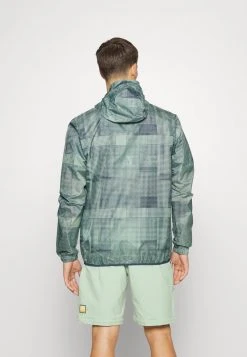 Quiksilver SUM IT - Veste Imperméable - Frosty Green Grids -Quiksilver Soldes 755b96becb654f17a8d8324fa3e51501