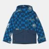 Quiksilver MISSION PRINTED BLOCK YOUTH UNISEX - Veste De Snowboard - French Blue Retro -Quiksilver Soldes 75776a04c00c4bf69d88406fc8ac213a