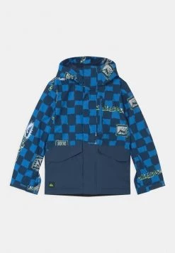 Quiksilver MISSION PRINTED BLOCK YOUTH UNISEX - Veste De Snowboard - French Blue Retro