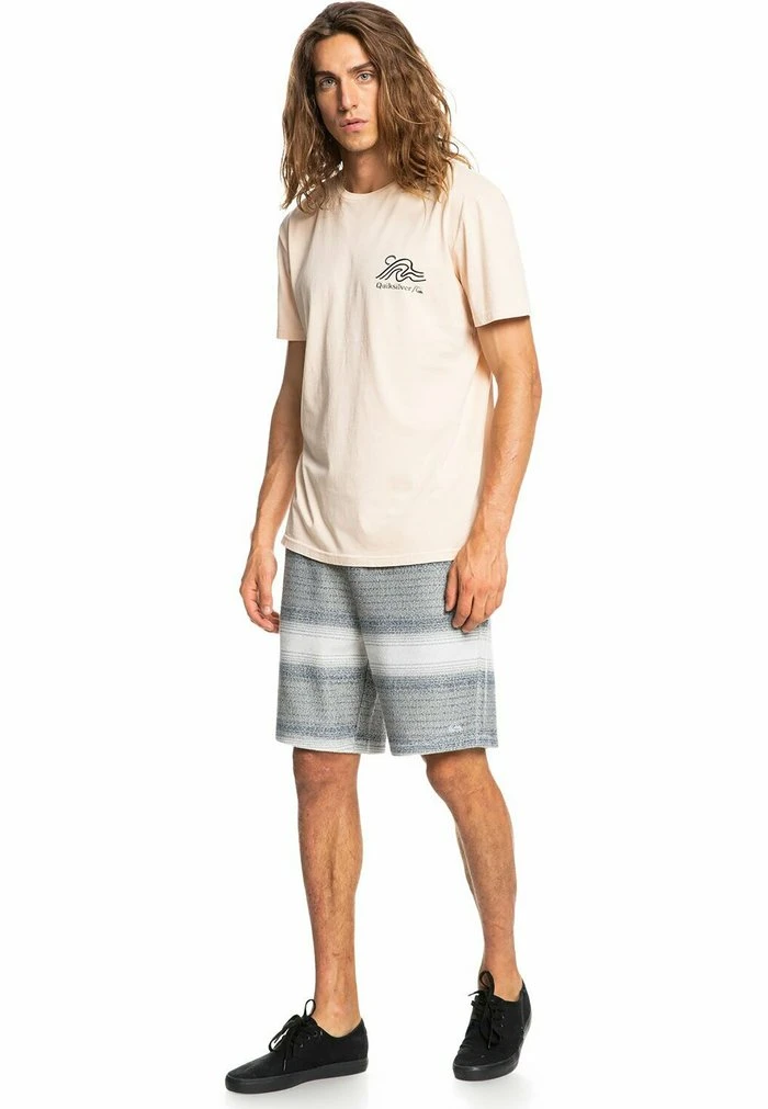 Quiksilver SLOW MOVER - T-shirt Imprimé - Almond Cream 5 Quiksilver SLOW MOVER - T-shirt Imprimé - Almond Cream – Image 3