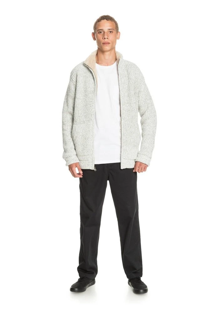 Quiksilver BOKETTO - Gilet - Light Grey Heather 4 Quiksilver BOKETTO - Gilet - Light Grey Heather â Image 2