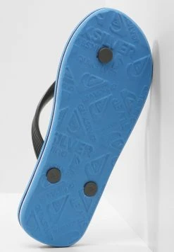 Quiksilver MOLOKAI SLAB - Tongs - Grey/blue/blue -Quiksilver Soldes 758d0eeedb3a4f0297c9d1d05e0ee406