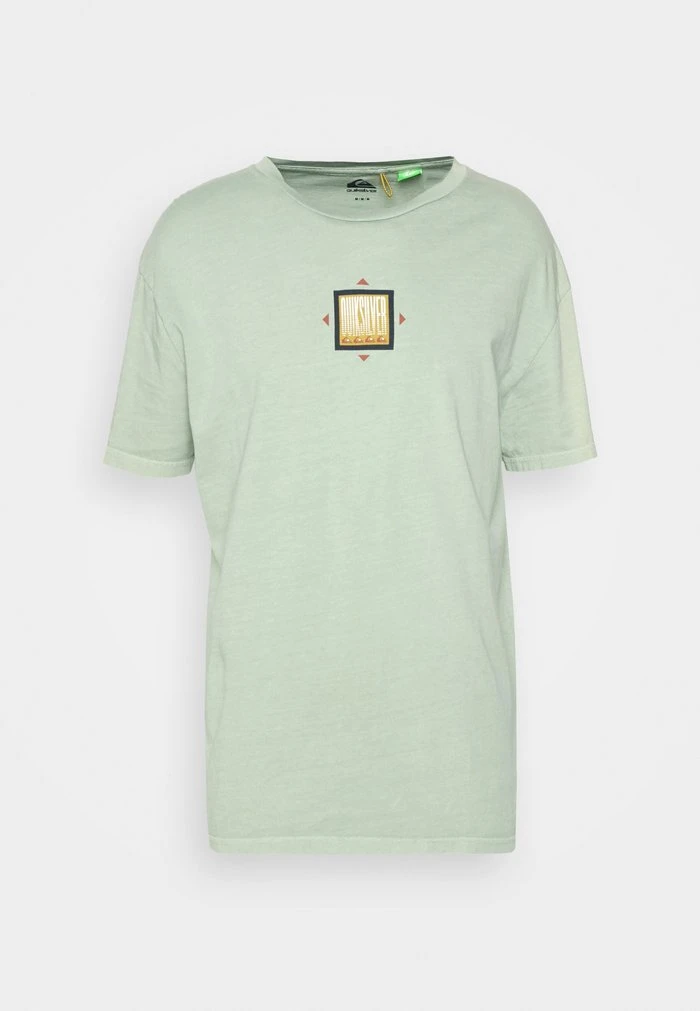 MOUNTAIN RISE TEES - T-shirt imprimé - frosty green Quiksilver MOUNTAIN RISE TEES - T-shirt Imprimé - Frosty Green -Quiksilver Soldes 759622ffe9444b4aa994f9cbe86ae47d