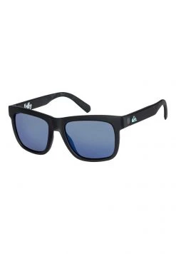 Quiksilver BALKY - Lunettes De Soleil - Matte Crystal Smoke/flash Blue