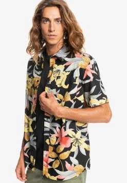 Quiksilver GARDEN PATH - Chemise - Tarmac Garden Path -Quiksilver Soldes 75e3424f548c45b1a8b13e98f09ed48b