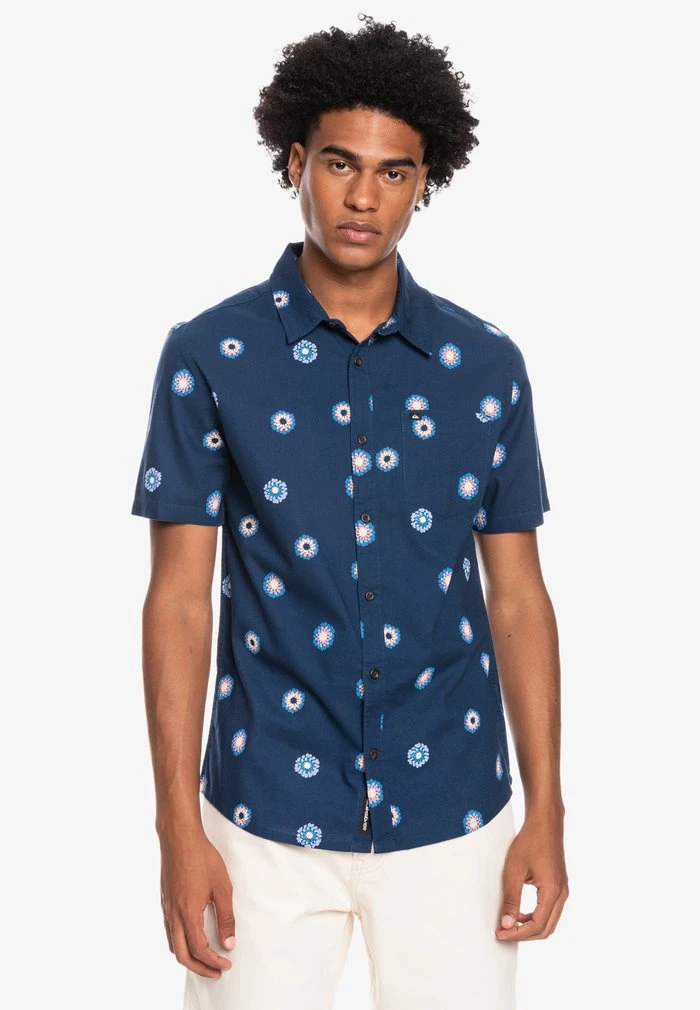 Quiksilver COSMOS KURZÄRMLIGES - Chemise - Insignia Blue Cosmos 3 Quiksilver COSMOS KURZÄRMLIGES - Chemise - Insignia Blue Cosmos