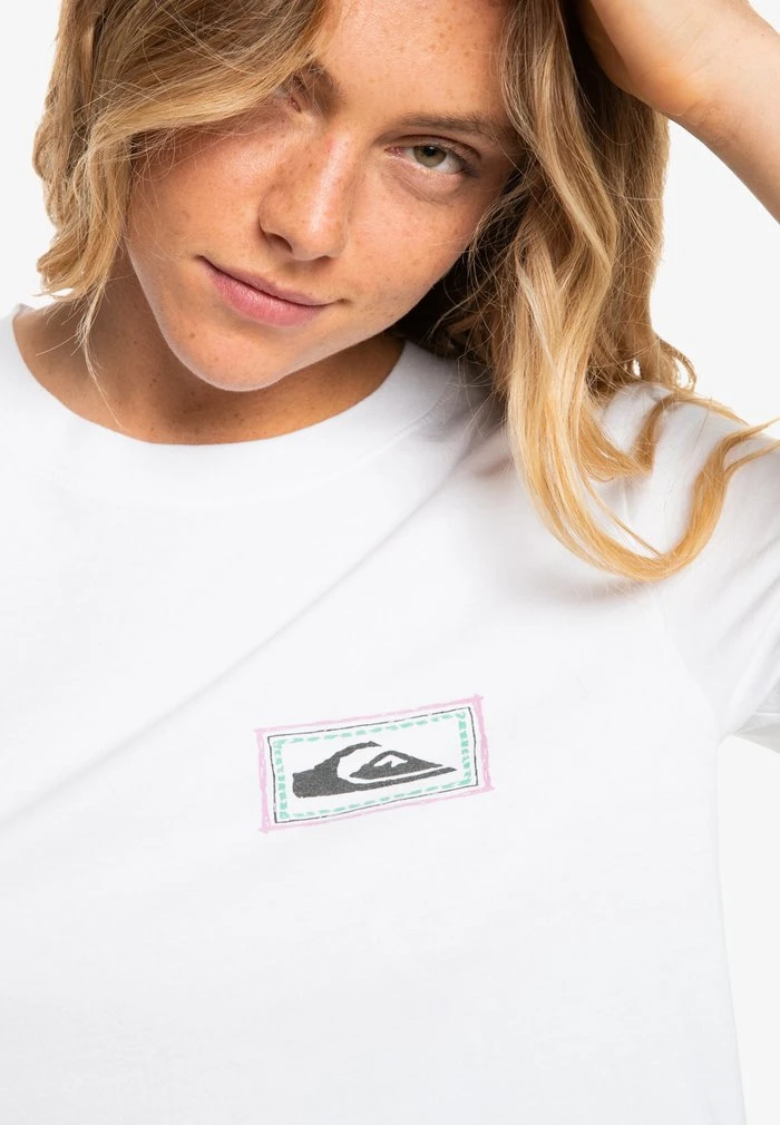 Quiksilver T-shirt Imprimé - White 6 Quiksilver T-shirt Imprimé - White – Image 4