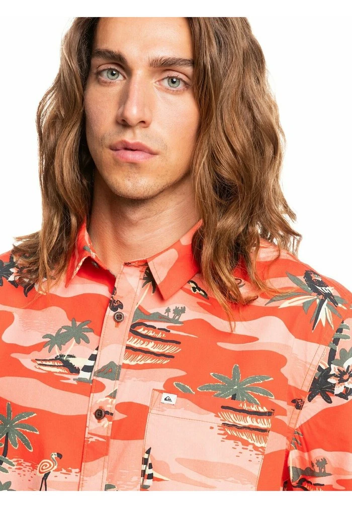 Quiksilver Chemise - Orange 6 Quiksilver Chemise - Orange – Image 4