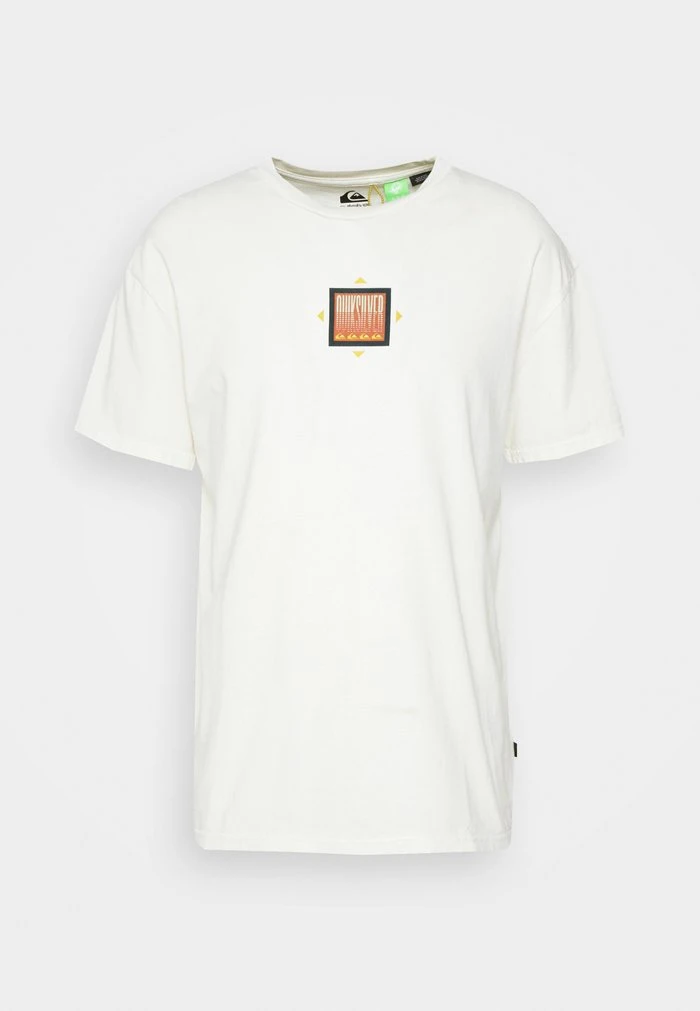 Quiksilver MOUNTAIN RISE TEES - T-shirt Imprimé - Antique White 6 Quiksilver MOUNTAIN RISE TEES - T-shirt Imprimé - Antique White – Image 4