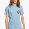 Quiksilver CIRCLE GAME - T-shirt Imprimé - Faded Denim 2 Quiksilver CIRCLE GAME - T-shirt Imprimé - Faded Denim -Quiksilver Soldes 795e9a5767984342bd9c4041661596c9