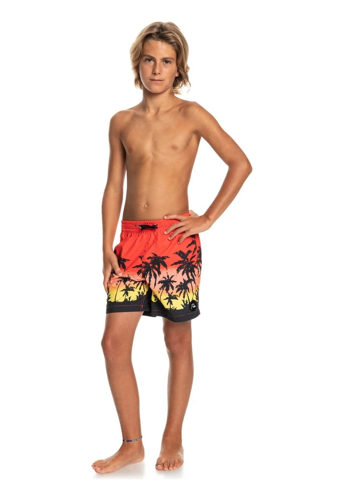 Short de bain - fiery coral Quiksilver Short De Bain - Fiery Coral -Quiksilver Soldes 797c14e7ef064e6a8dcbb2ee190ae33d