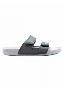 Quiksilver RIVI - Sandales De Bain - Grey Blue -Quiksilver Soldes 7995ff462be94cf183d645a80fa8bd31
