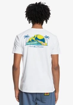 Quiksilver ROGUE AIR - T-shirt Imprimé - White 7 Quiksilver ROGUE AIR - T-shirt Imprimé - White -Quiksilver Soldes 7a84d2b711e743fea44736676f80cf30