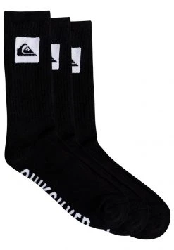 Quiksilver 3 PACK - Chaussettes - Black