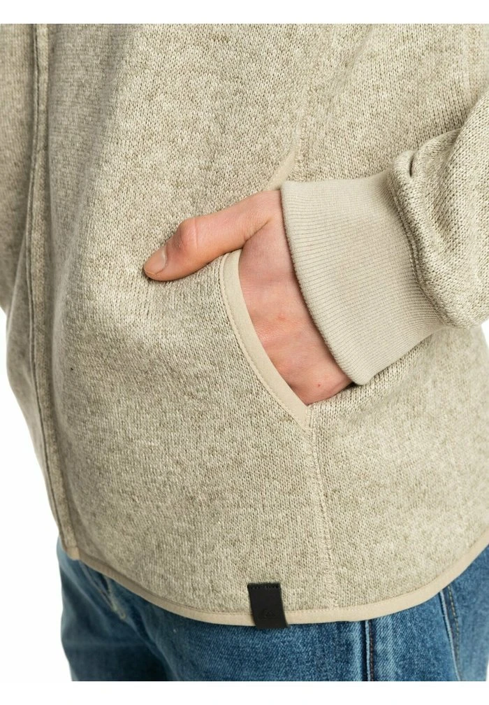 KELLER - Sweat à capuche zippé - oatmeal Quiksilver KELLER - Sweat à Capuche Zippé - Oatmeal -Quiksilver Soldes 7bf97e2dfc1a48b39559c2df6c40d013