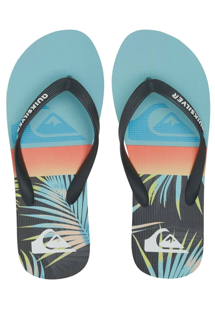 Quiksilver MOLOKAI PANEL - Tongs - Blue 5 Quiksilver MOLOKAI PANEL - Tongs - Blue – Image 3