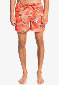 Quiksilver EVERYDAY SCENIC - Short De Bain - Peach Pink