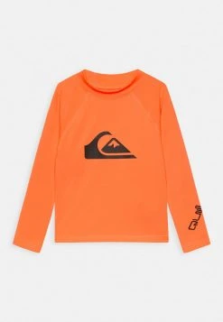 Quiksilver ALL TIME BOY - T-shirt Imprimé - Fiery Coral