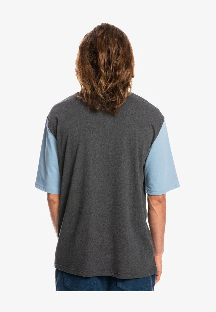 Quiksilver MASTER PLAN TEE - T-shirt Imprimé - Blue 5 Quiksilver MASTER PLAN TEE - T-shirt Imprimé - Blue – Image 3