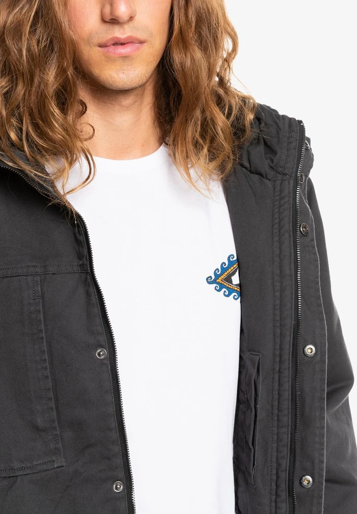 Quiksilver MAGESTY CRUSH - Parka - Light Grey 6 Quiksilver MAGESTY CRUSH - Parka - Light Grey – Image 4